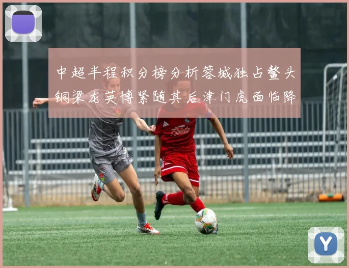 中超半程积分榜分析蓉城独占鳌头铜梁龙英博紧随其后津门虎面临降级危机